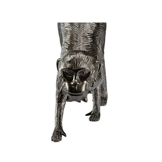 Standing Monkey – Gunmetal Finish Decorative Sculpture