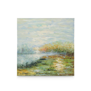 Walk in the Park – Hand-Painted Oil Painting with Artist’s Touch