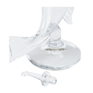 Hand-Blown Glass Fish Decanter – 1810 London Reproduction – Unique Barware and Home Accent