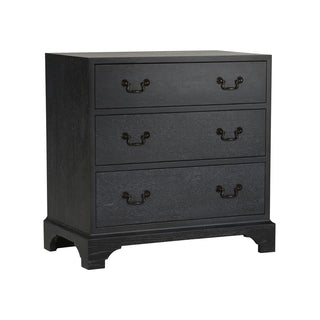 Beaufort Black Cerused Oak Chest – 18th-Century Inspired Design by Jamie Merida