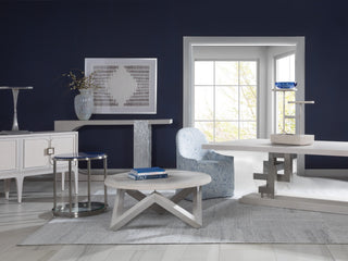 Artistica Home Ultramarine Round End Table