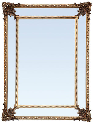 Antique Gold Baroque Mirror - Timeless Elegance for Your Home Decor Piece