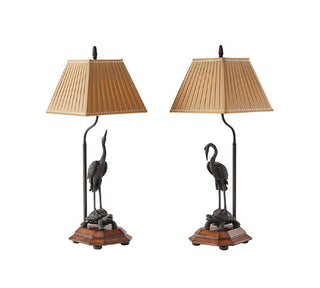 Meiji Cranes Table Lamp