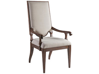 BEAUVOIR UPHOLSTERED ARM CHAIR