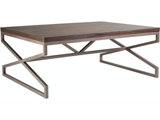 Edict Rectangular Cocktail Table-Marrone Finish 2088-945-42