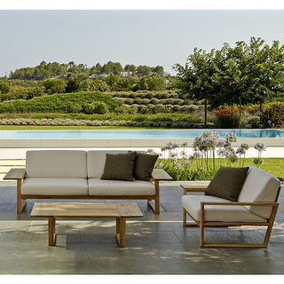 LINEAL TEAK SOFA AND CHAIR COLLECTION