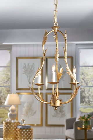 Petite Chandelier - Gold