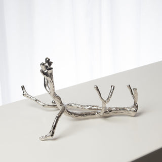 Twig Wine Bottle Holder-Brass