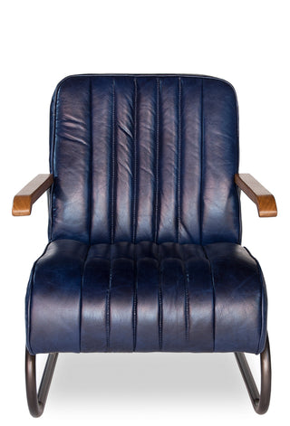 Bel-Air Arm Chair, Blue