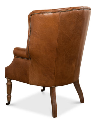 Welsh  Leather Chair