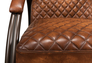 Montmartre Chair, Carter Brown Leather