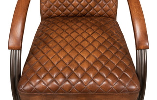 Montmartre Chair, Carter Brown Leather