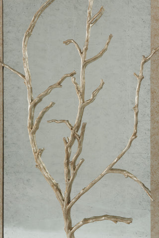 Silver Hawthorn Trio Wall Mirror