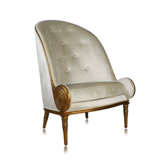 FIRESIDE CHAIR EVITA by Jansen- Discontinued Item