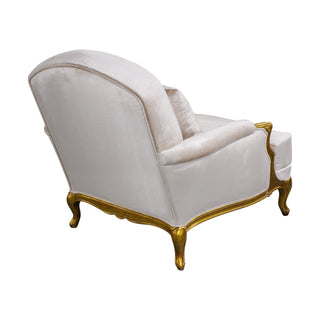 FRENCH LOUIS XV STYLE ARM CHAIR  by Jansen