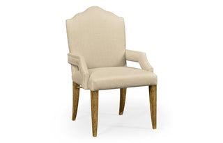 Jonathan Charles High Back  Arm Chair, Upholstered in MAZO