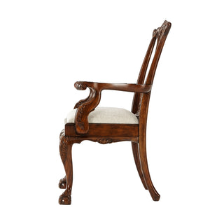 Theodore Alexander CLASSIC CLAW AND BALL ARMCHAIR