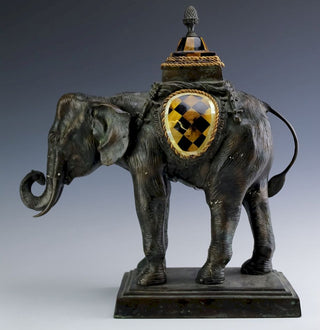 Maitland Smith Bronze Elephant