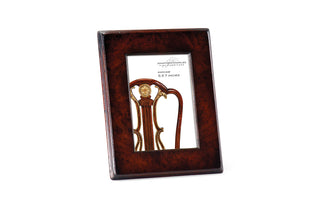 Stepped Mahogany Picture Frame