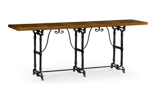 Caledonian Daniella & Iron Console Table