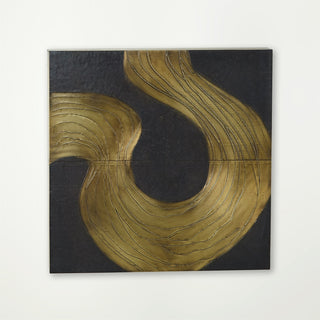 CURRENTS WALL PANELS-BRASS/BRONZE