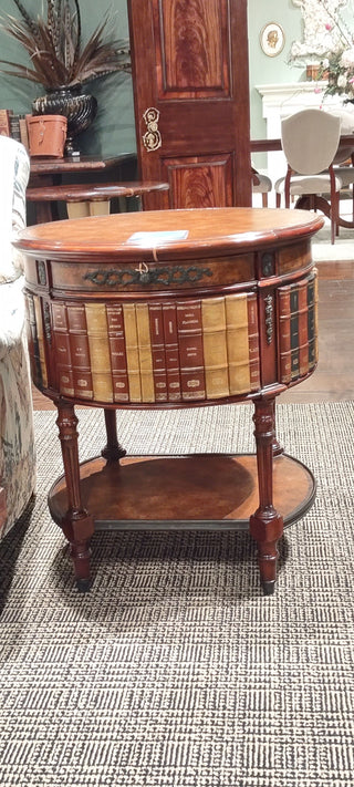 LOUIS XVI LIBRARY SIDE TABLE