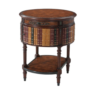 LOUIS XVI LIBRARY SIDE TABLE