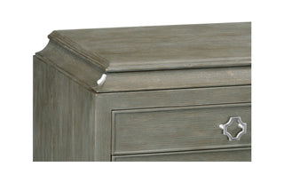 Small Pewter Oak Chest of Drawers 500064-SGO