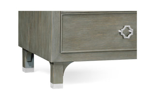 Small Pewter Oak Chest of Drawers 500064-SGO