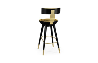 Swivel Counter Stool with Back Support 500085-CS-SWB