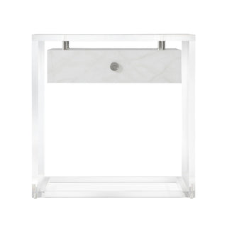 GENERATION (FAUX CARRARA) SIDE TABLE