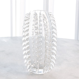 FRINGE VASE CLEAR