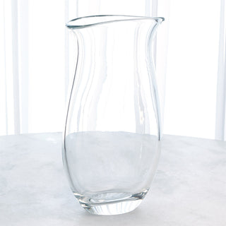 GIANT GLASS VASE-CLEAR