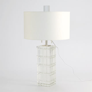 CRYSTAL PLAID LAMP