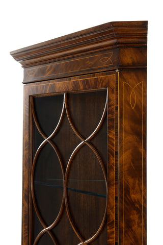 CORNER CABINET OF GEORGIAN ENGLAND 6105-261