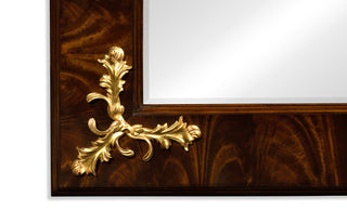 Hallway Mirror with Gilded Carving