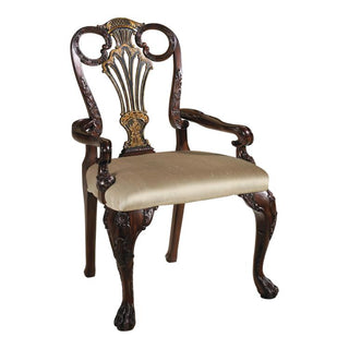 Maitland Smith 8107-41 - WILLIAM ARM CHAIR