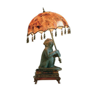 maitland smith monkey lamp, 8141-17