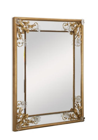 8353-28 - Golden Murano Mirror