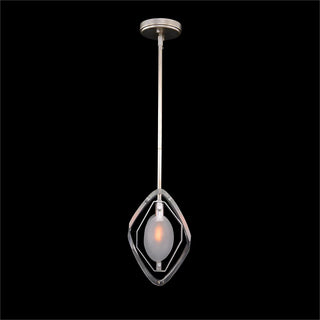 Faceted Glass Single-Light Pendant