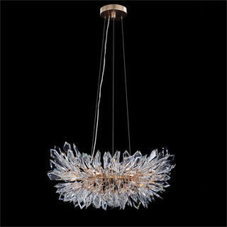 Kotta Thirteen-Light Cut-Crystal Pendant Chandelier AJC-9303