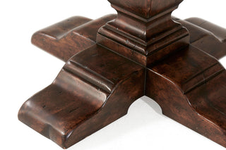 VICTORY OAK JUPE DINING TABLE AL54037