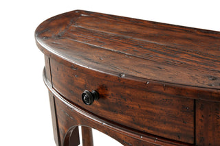 THE BOWFRONT COUNTRY CONSOLE TABLE