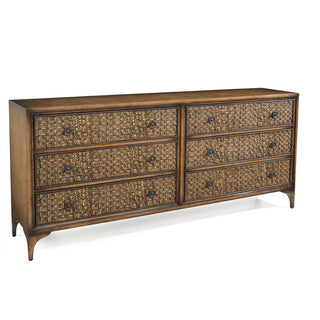 Luce Dorata Six-Drawer Dresser-EUR-01-0461