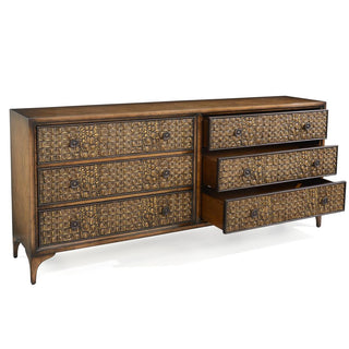 Luce Dorata Six-Drawer Dresser