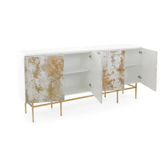 Gilded Snow Molten Credenza