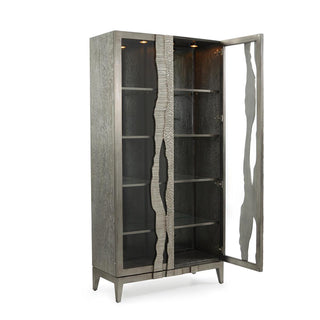 River's Edge Silver Display Cabinet