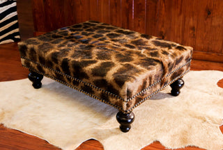 OTTOMAN - Genuine Giraffe (XL)