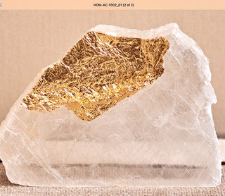 Gold Foiled Selenite