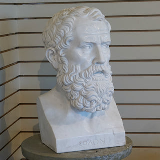 White Marble Bust